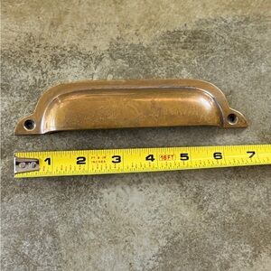Vintage Brass Drawer Pull